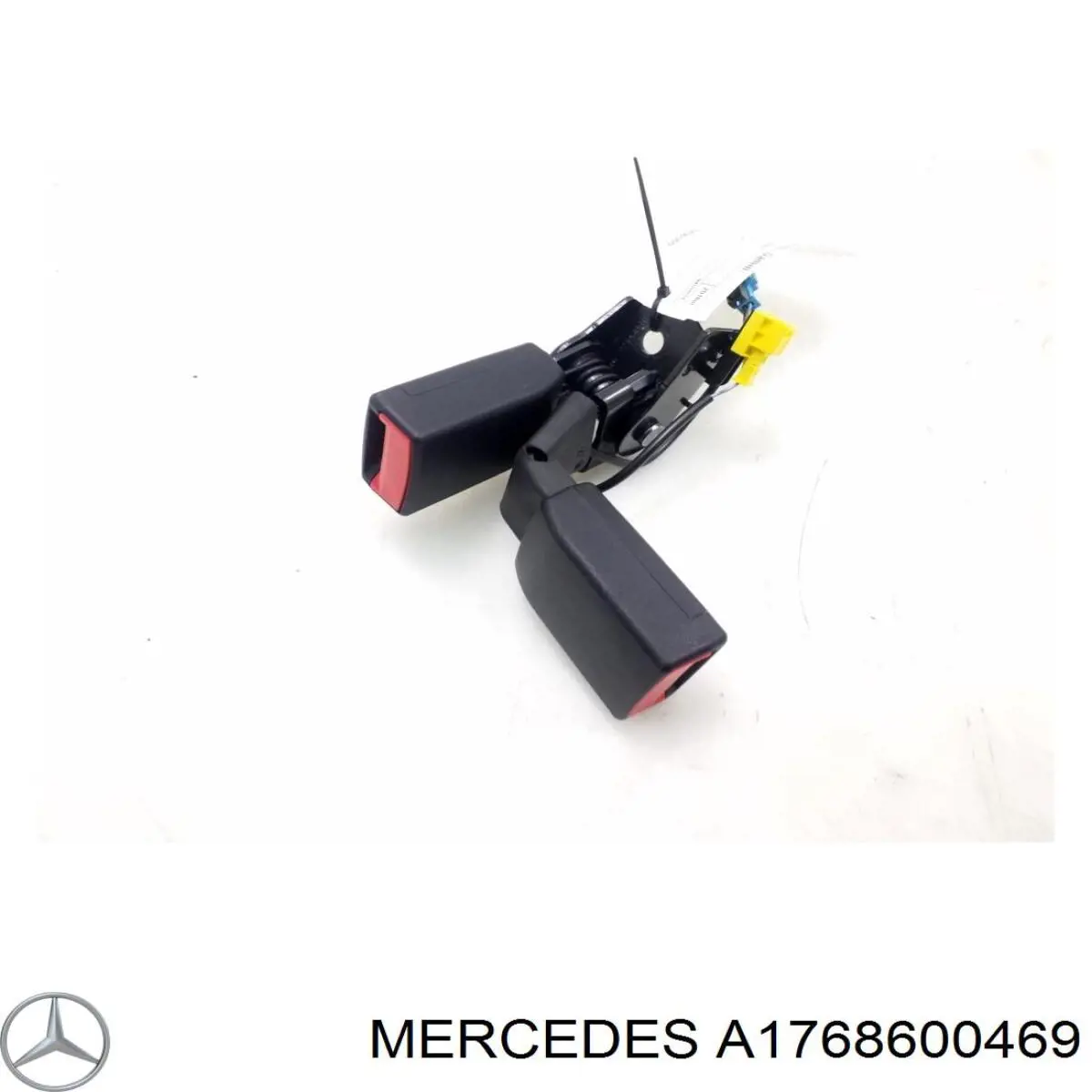 Cinturón de seguridad trasero derecho Mercedes A1768600469 precio, desde 39,20 EUR