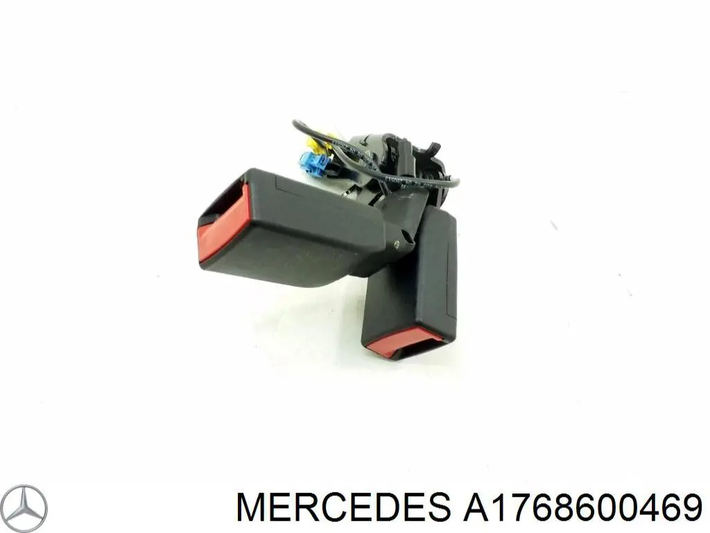 Comprar A1768600469 Mercedes Cinturón de seguridad trasero derecho