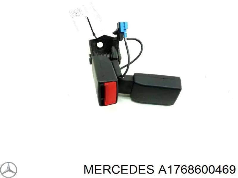 A1768600469 Mercedes Cinturón de seguridad trasero derecho