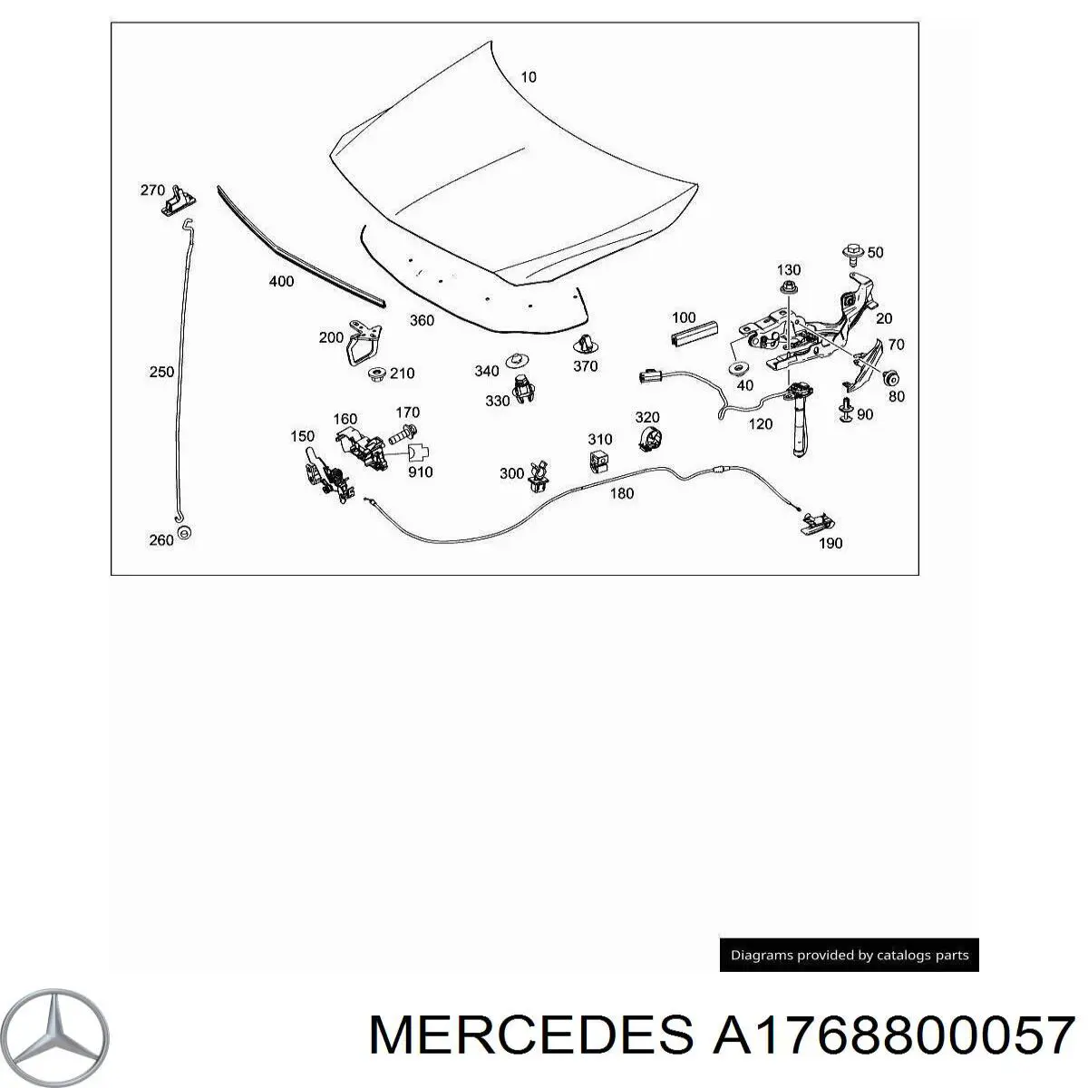 Comprar A1768800057 Mercedes Capó