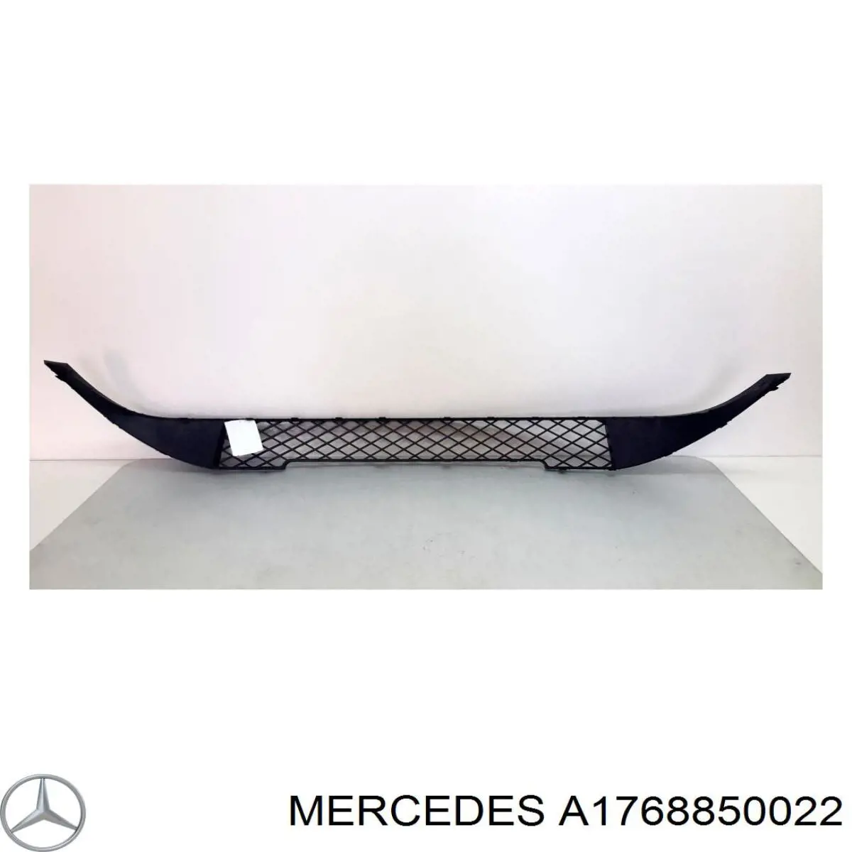 Rejilla de ventilación, paragolpes delantero, central Mercedes A1768850022 precio, desde 50,64 EUR