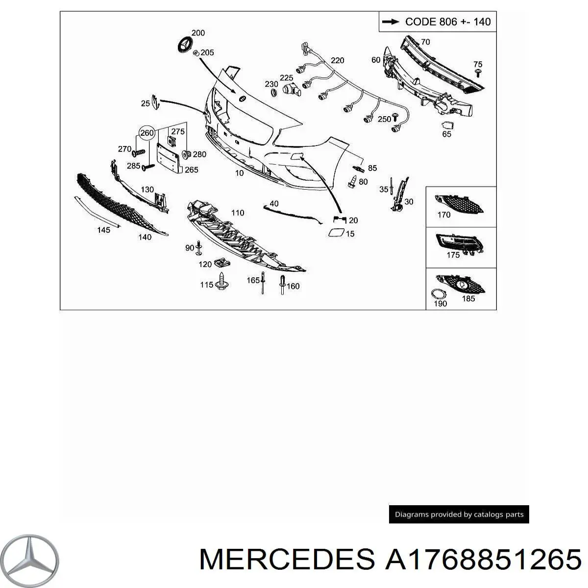 Comprar PBZ43004CA Signeda Soporte de parachoques delantero