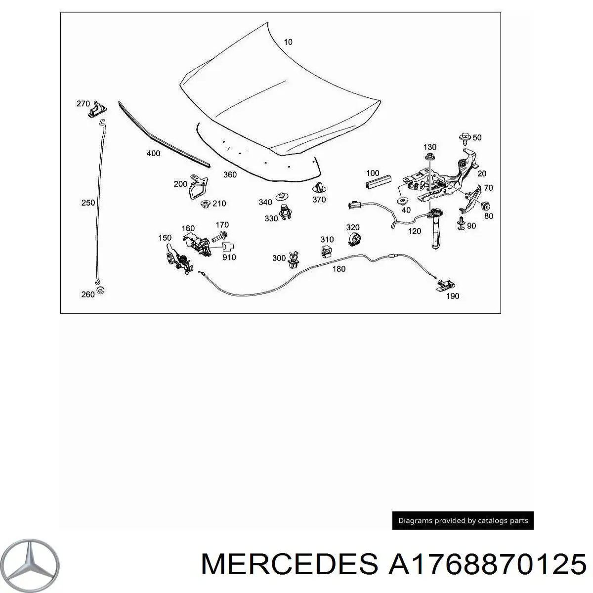  Mercedes A1768870125 precio, desde 5,57 EUR