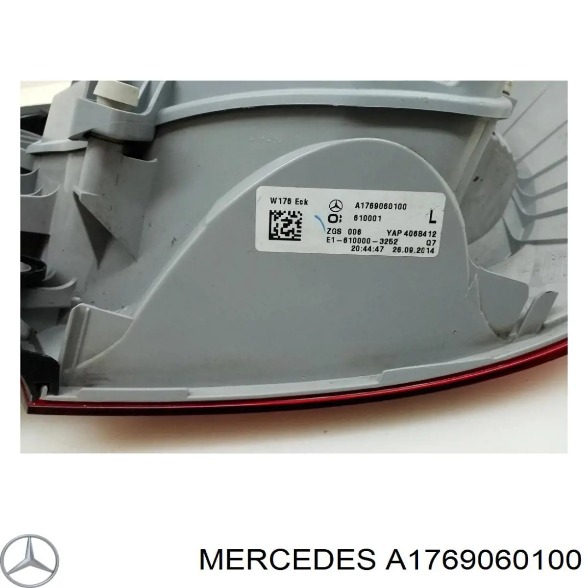 A1769060100 Mercedes Piloto trasero izquierdo