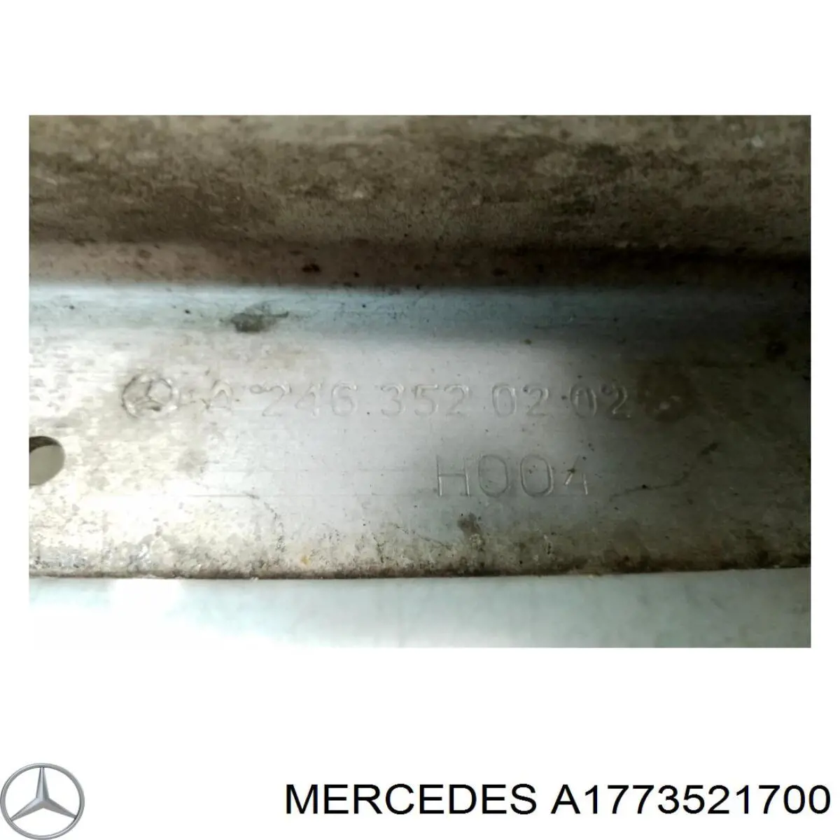 Brazo inferior trasero izquierdo/derecho A1773521700 Mercedes
