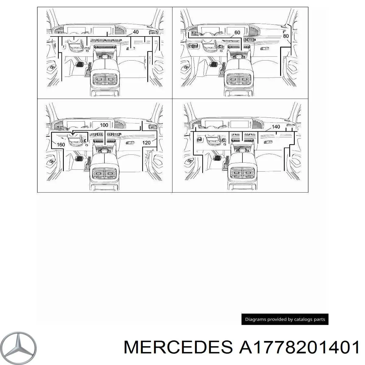 A1778201401 Mercedes 