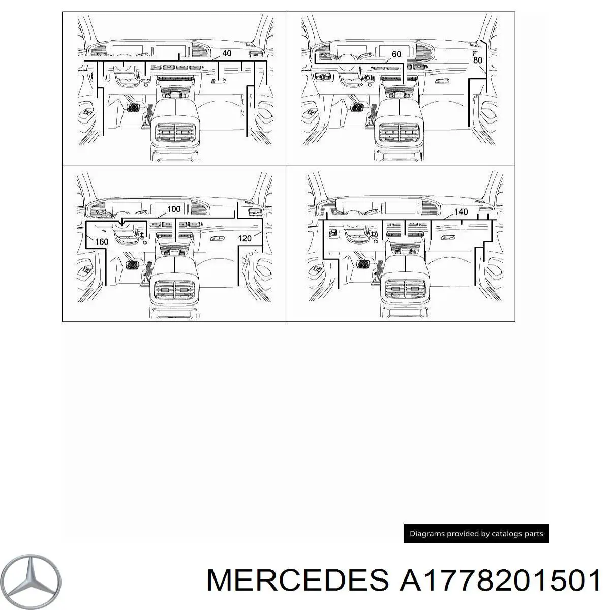  A1778201501 Mercedes