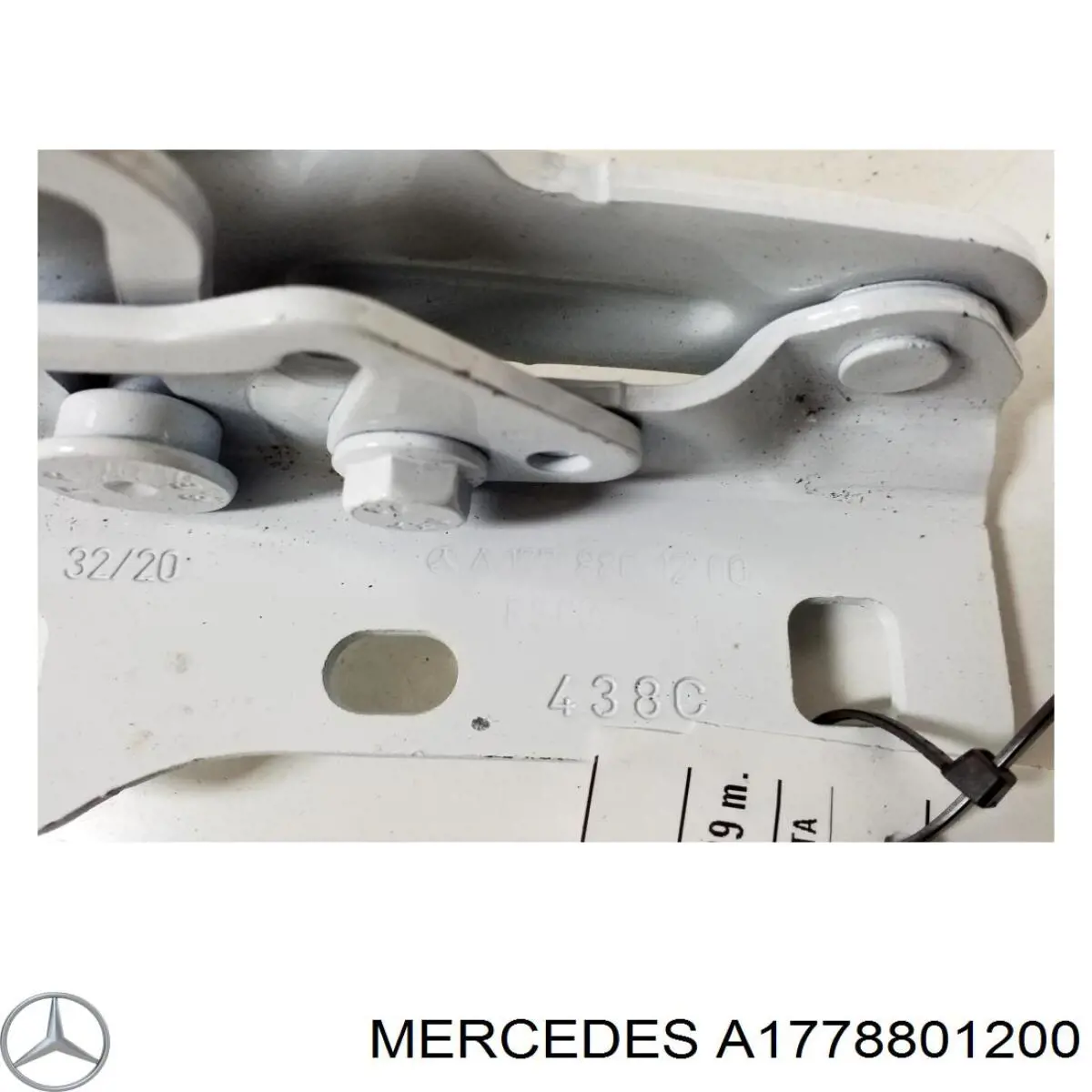Bisagra derecha del capó Mercedes A1778801200 precio, desde 53,18 EUR