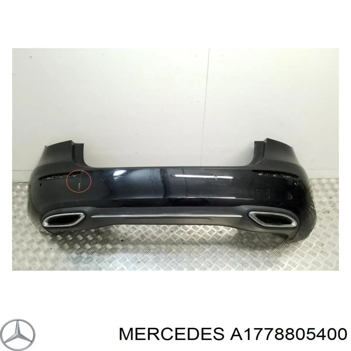 Paragolpes Mercedes A1778805400 precio, desde 226,31 EUR