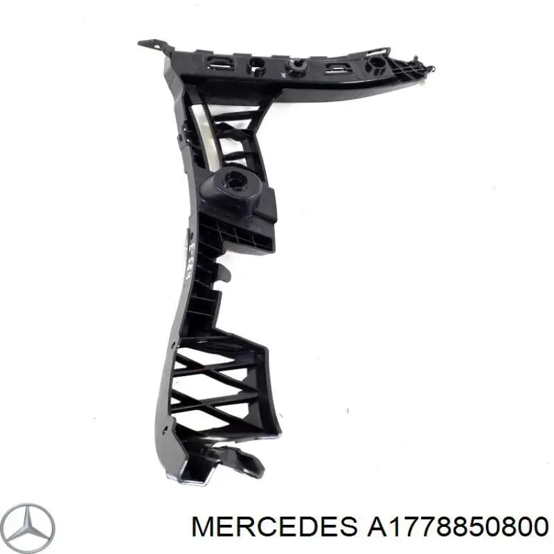Guía derecha del parachoques trasero Mercedes A1778850800 precio, desde 63,89 EUR