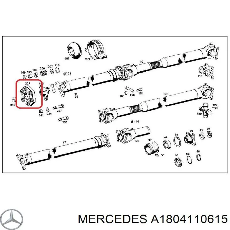 A1804110615 Mercedes