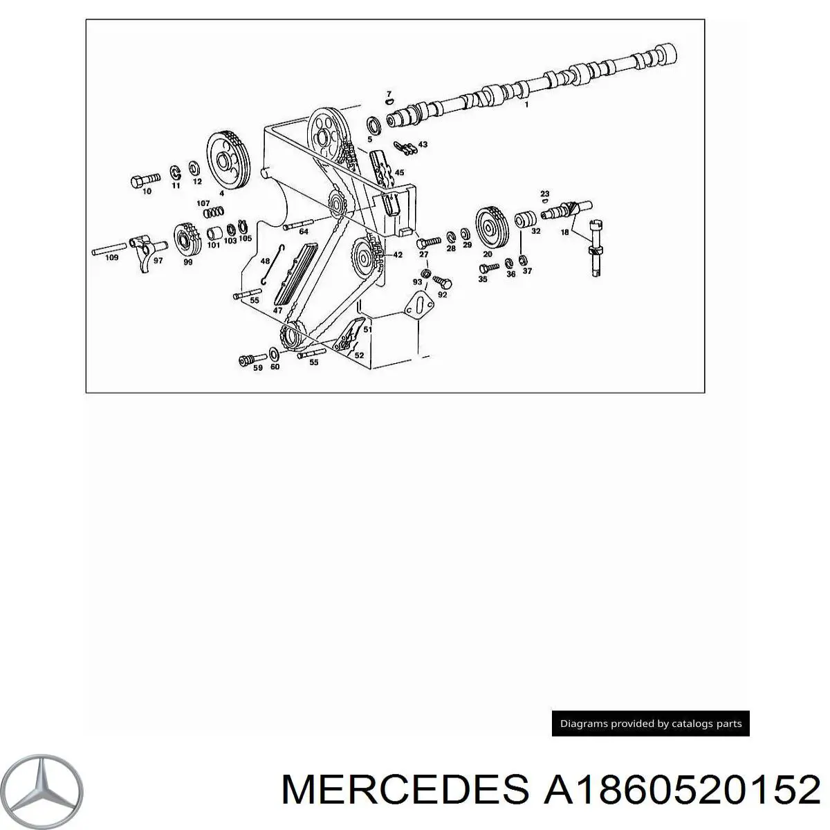 A1860520152 Mercedes 