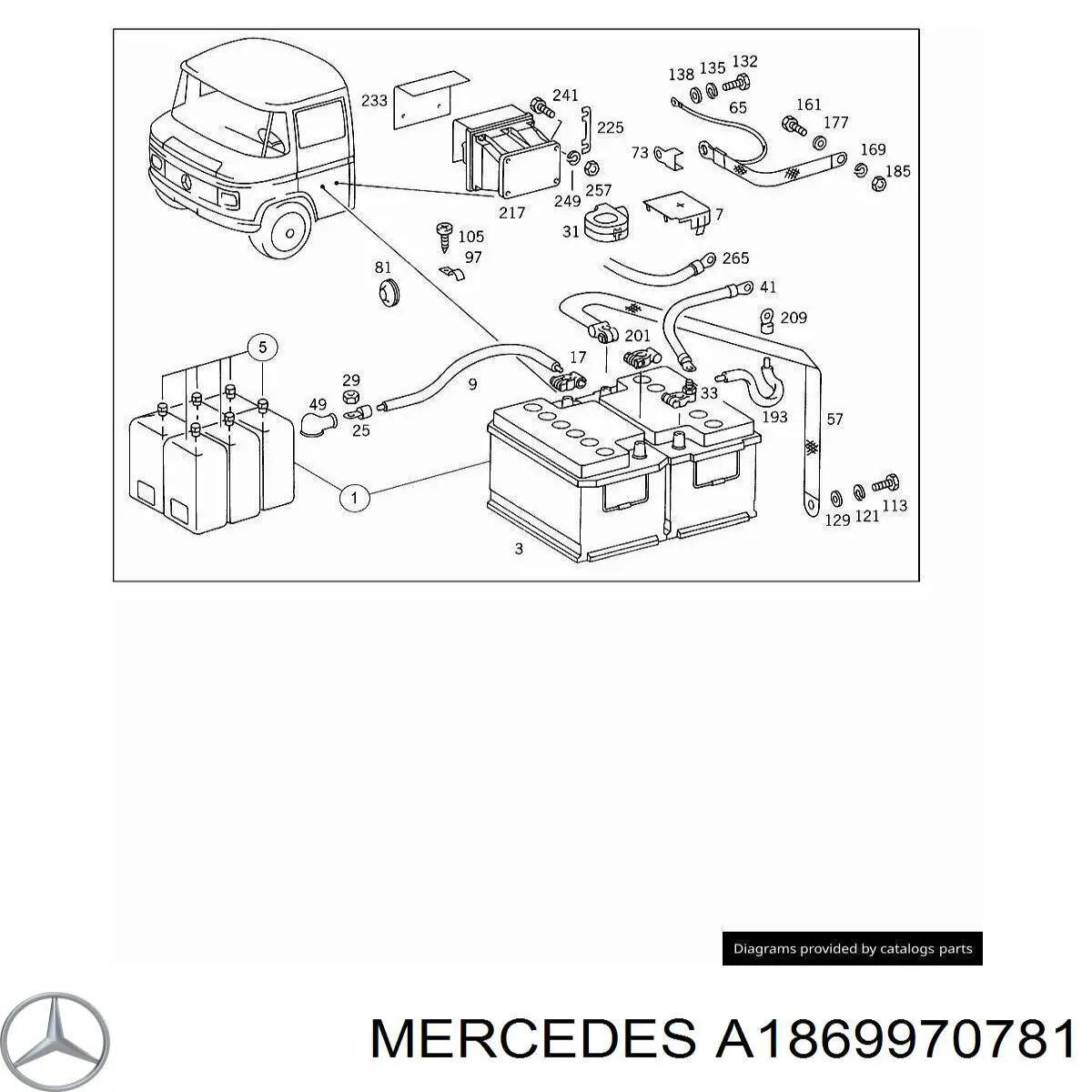  Mercedes A1869970781 precio, desde 9,26 EUR