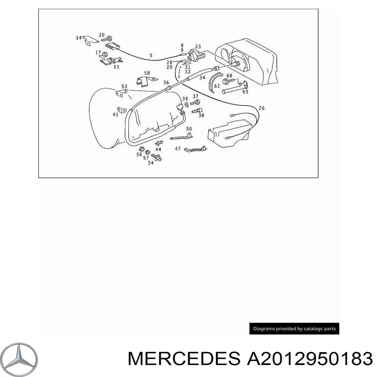  Mercedes A2012950183 precio, desde  EUR