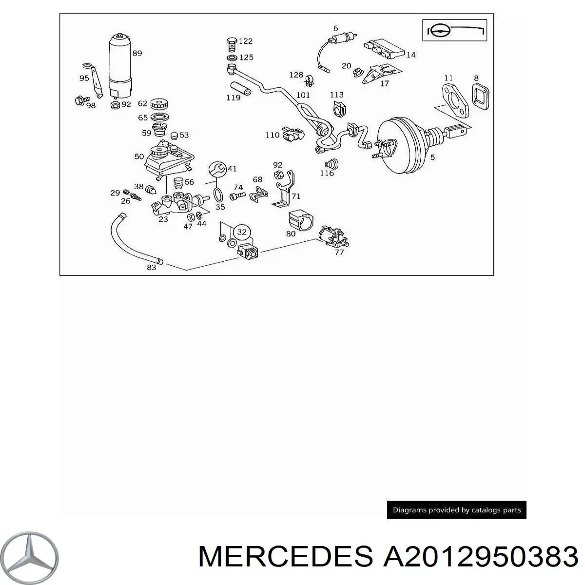 Comprar A2012950383 Mercedes 