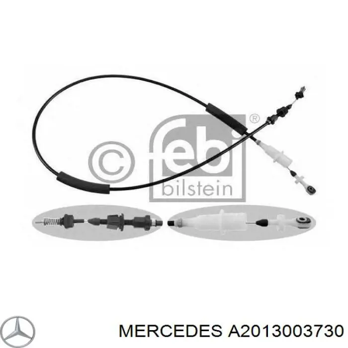 Cable del acelerador Mercedes A2013003730 precio, desde 25,83 EUR