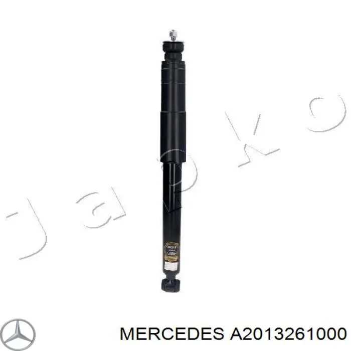 A2013261000 Mercedes amortiguador trasero