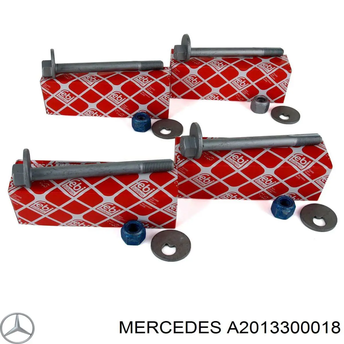 A2013300018 Mercedes juego de montaje, barra oscilante delantera
