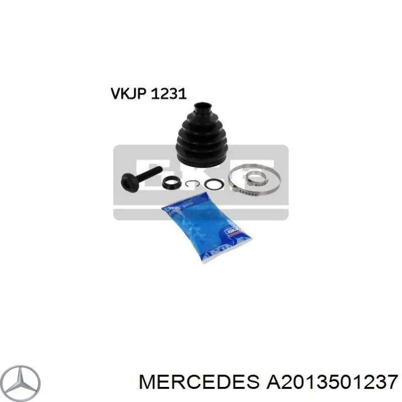 Comprar A2013501237 Mercedes Fuelle de semieje delantero interior