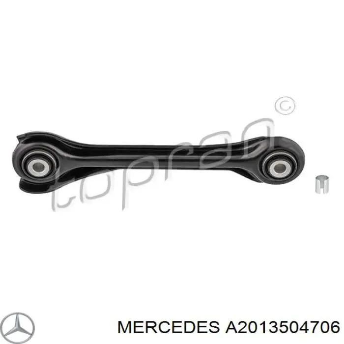 A2013504706 Mercedes brazo suspension inferior trasero izquierdo/derecho