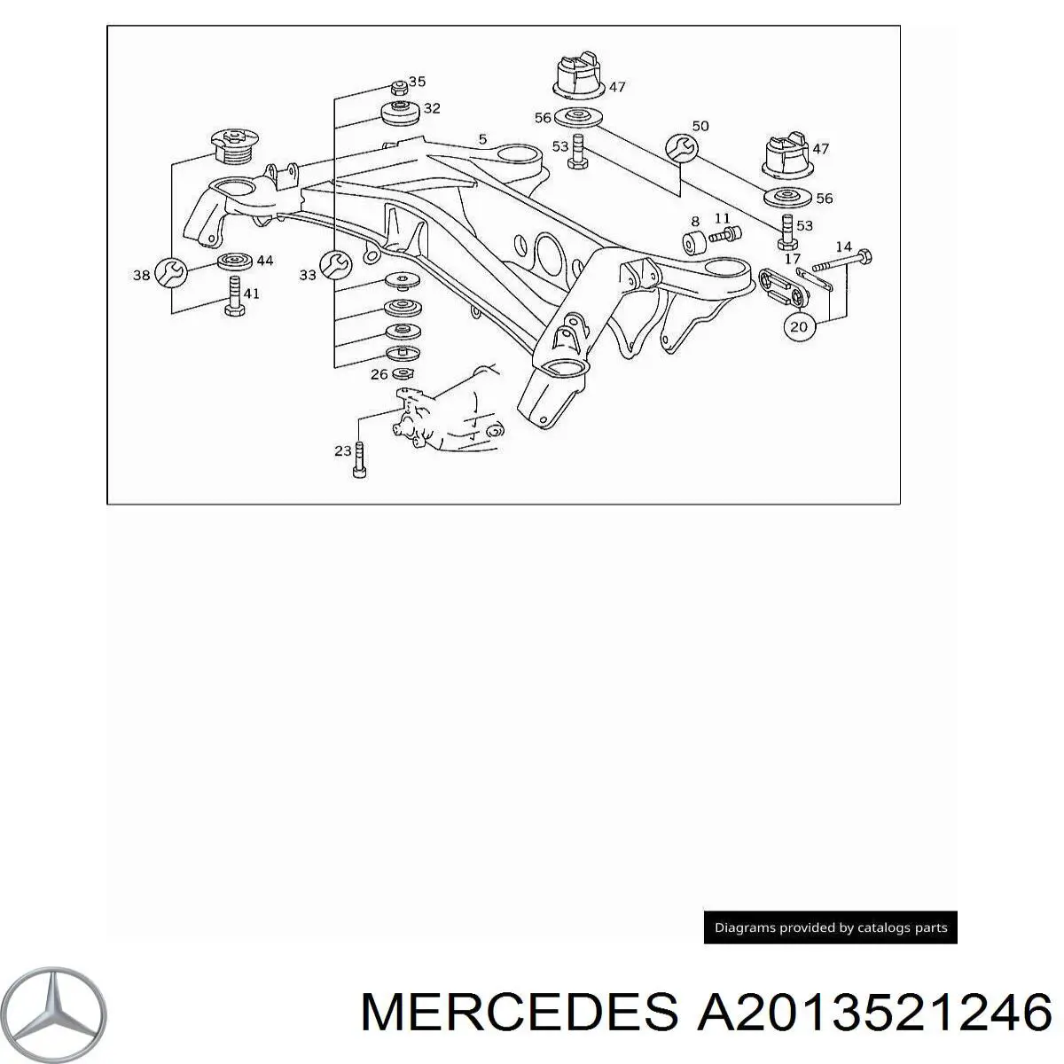  Mercedes A2013521246 precio, desde 31,29 EUR