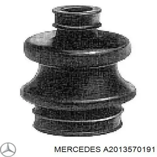 Comprar A2013570191 Mercedes Fuelle exterior del eje de transmisión trasero