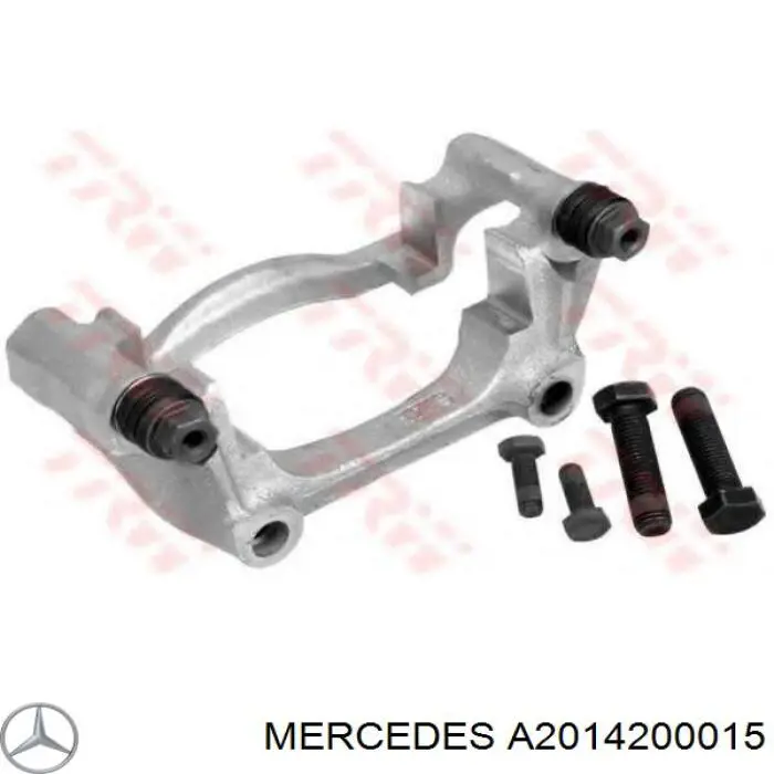 A2014200015 Mercedes Soporte de pastillas de freno delantera