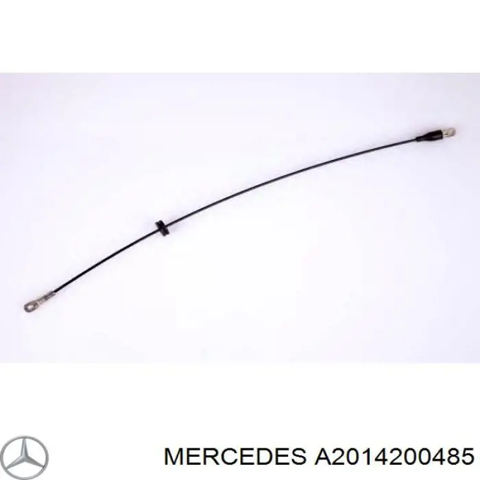 80920 Metalcaucho cable de freno de mano delantero