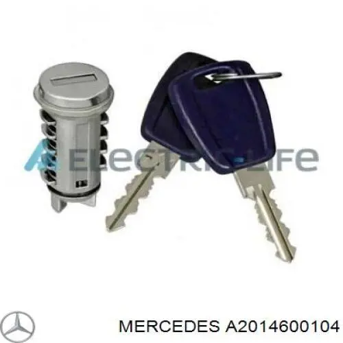 Comprar A2014600104 Mercedes Bombín de cerradura de encendido