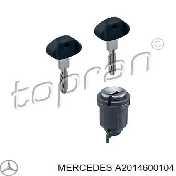 Comprar A2014600104 Mercedes Bombín de cerradura de encendido