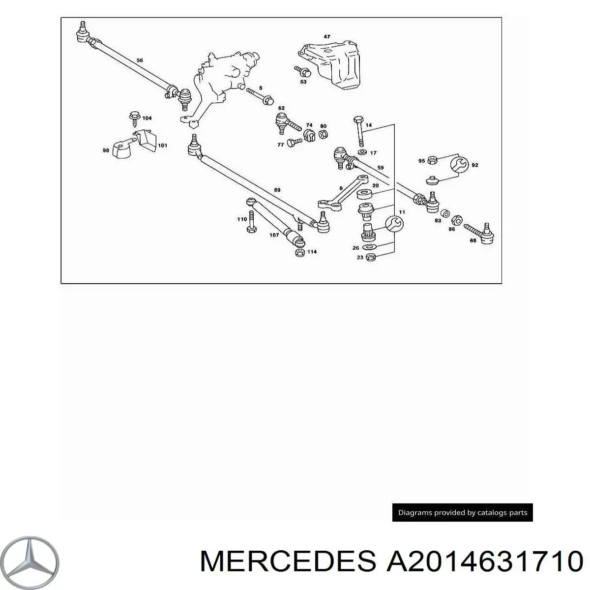 A2014631710 Mercedes 