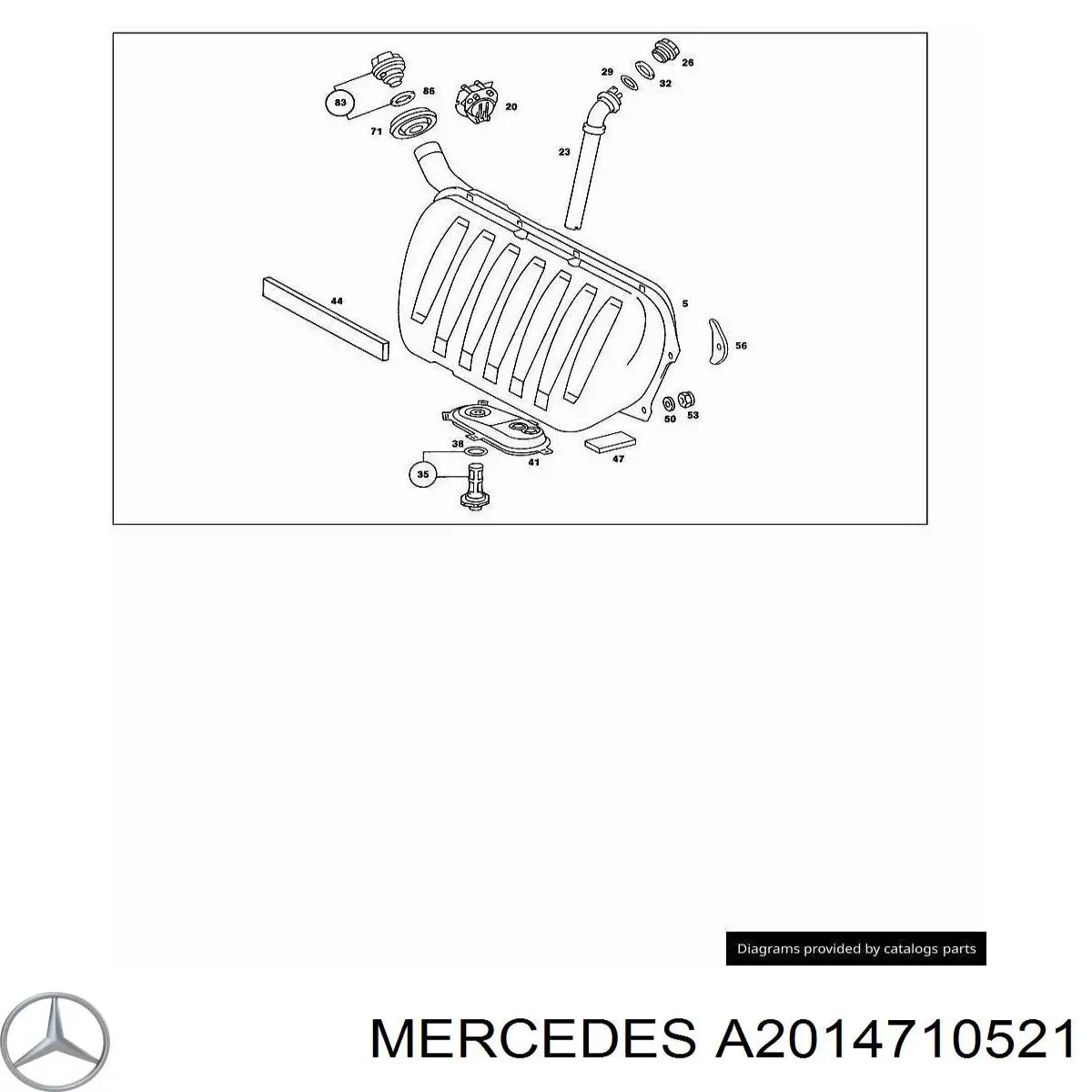 A2014710521 Mercedes