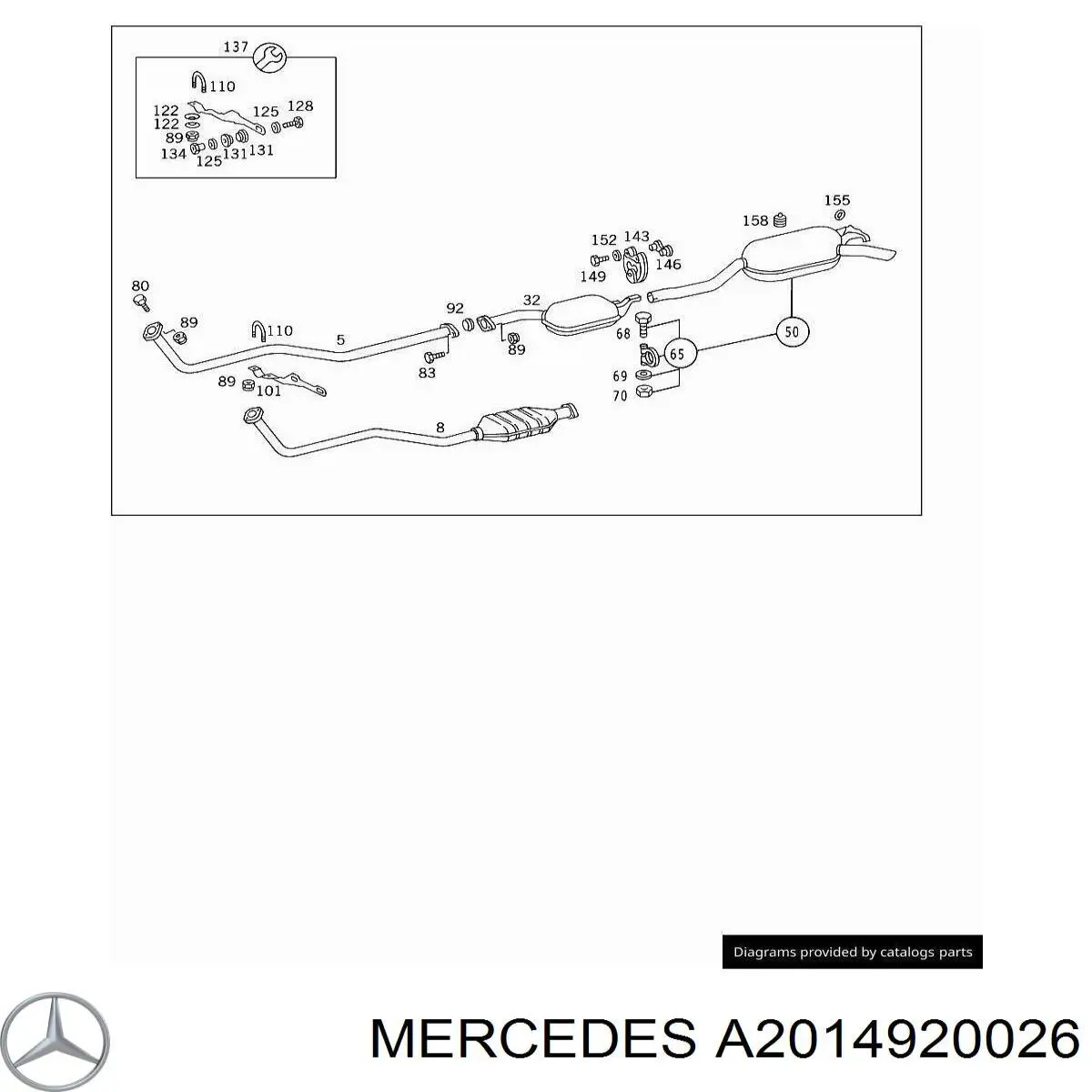 Comprar A2014920026 Mercedes 