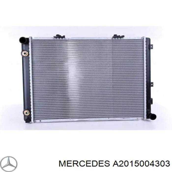 A2015004303 Mercedes radiador refrigeración del motor