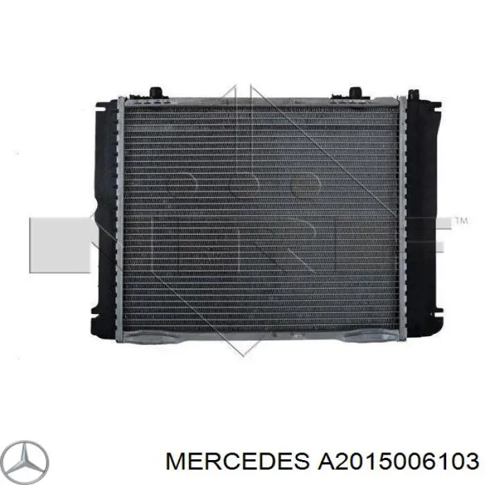 2015006103 Mercedes radiador