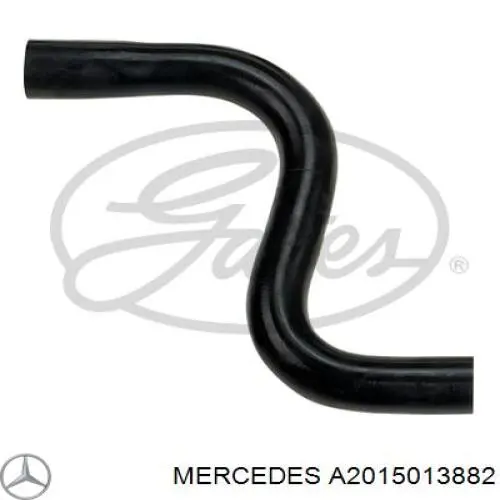 A2015013882 Mercedes tubería de radiador arriba
