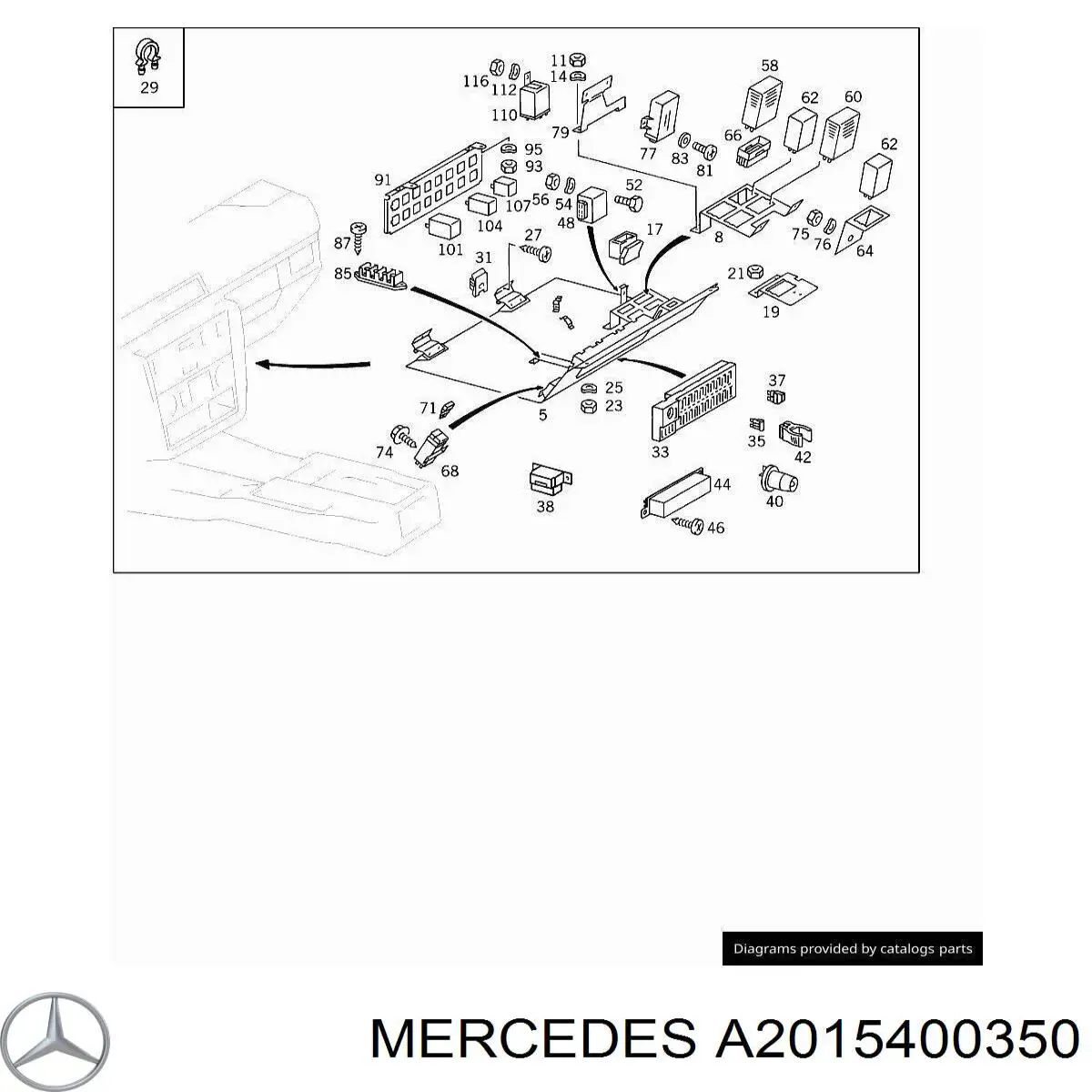 Comprar Caja de fusibles Mercedes E  C124