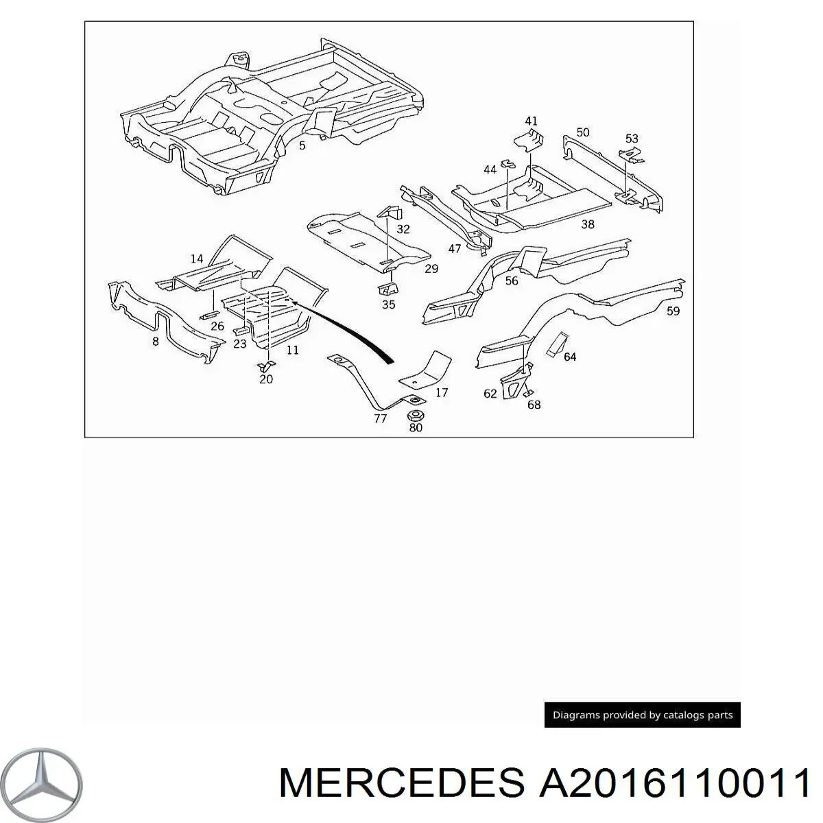  Mercedes A2016110011 precio, desde 120,47 EUR