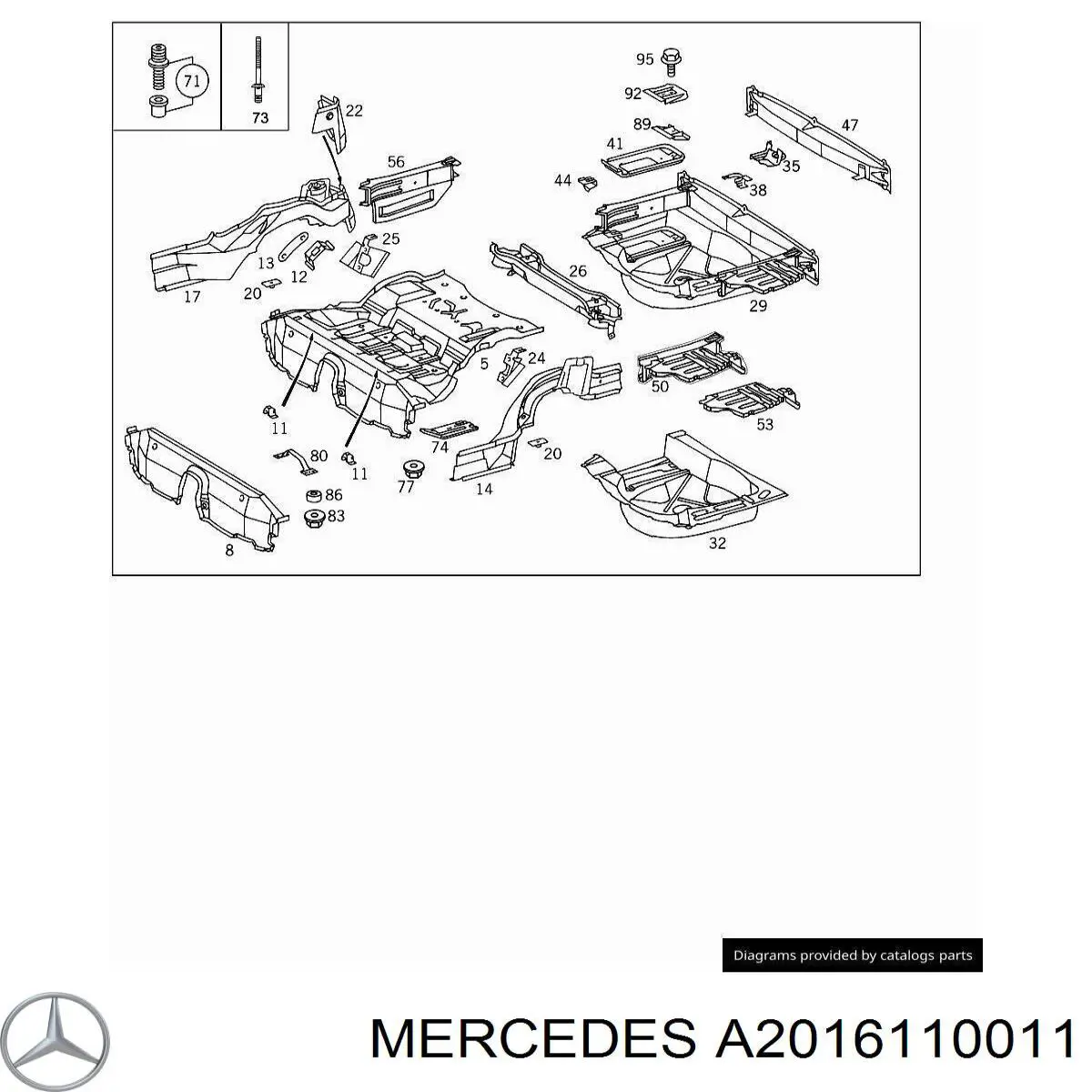 Comprar A2016110011 Mercedes 