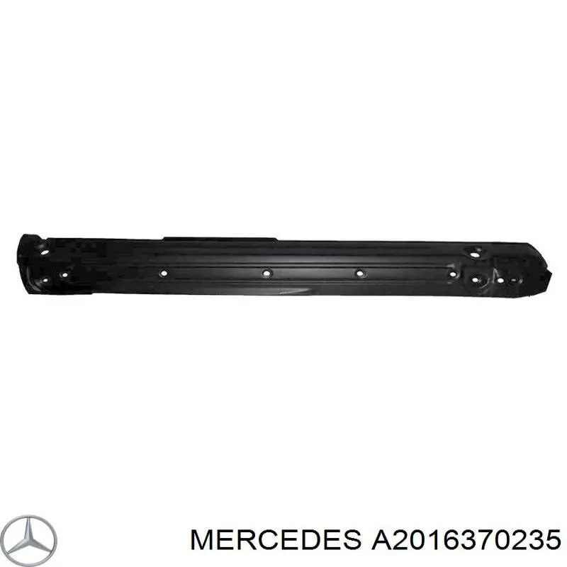 Comprar A2016370235 Mercedes Umbral de puerta, derecha