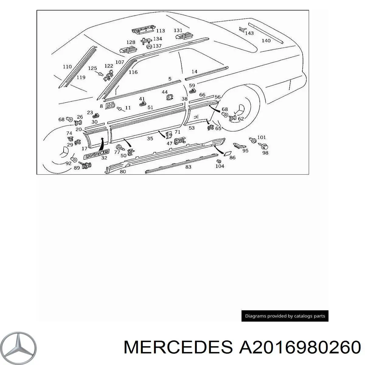 A2016980260 Mercedes