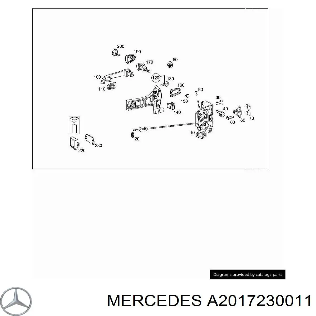 A2017230011 Mercedes 