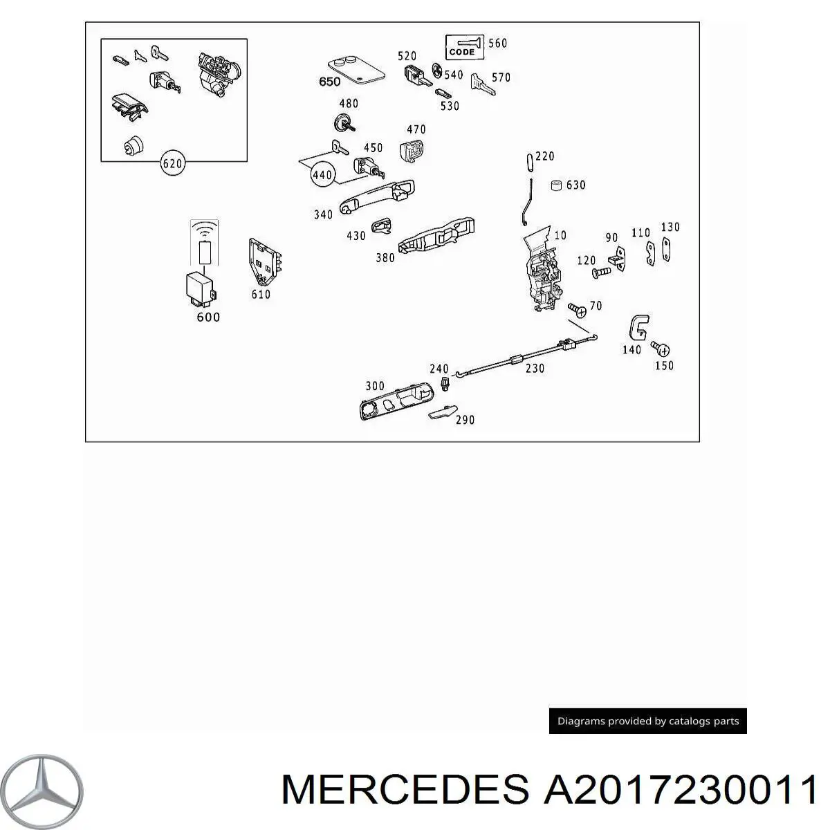 Comprar A2017230011 Mercedes 