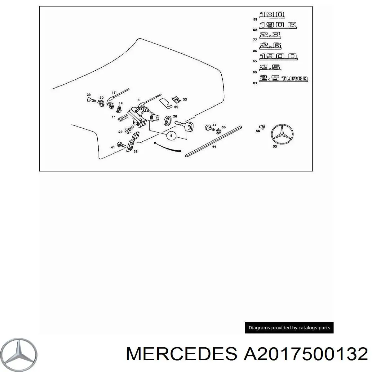 Comprar A2017500132 Mercedes 