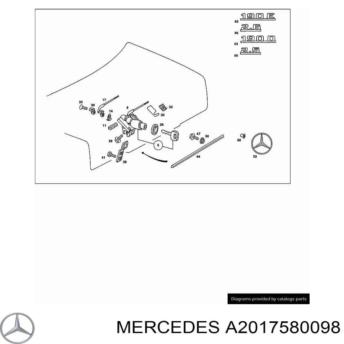  Mercedes A2017580098 precio, desde  EUR