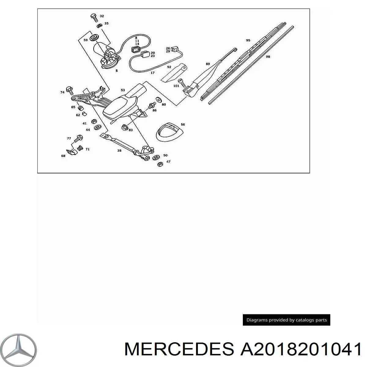 A2018201041 Mercedes 