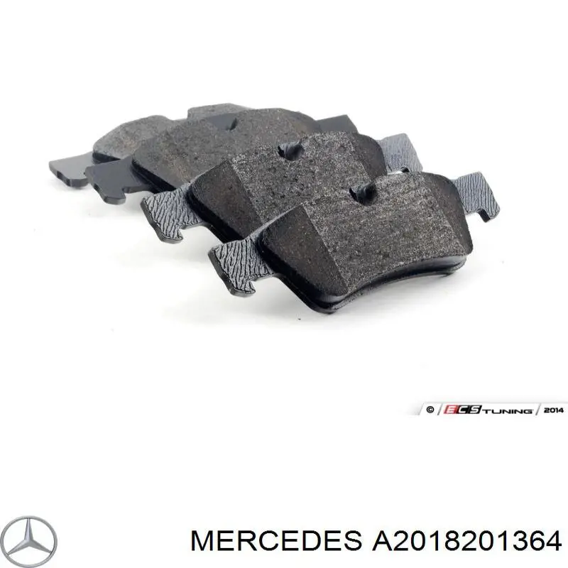 A2018201364 Mercedes Piloto trasero izquierdo