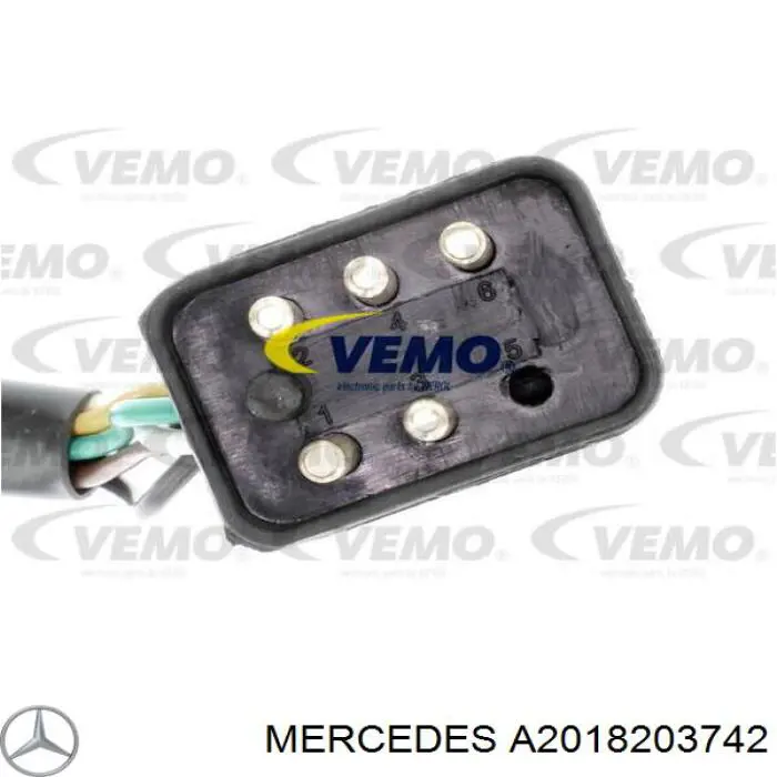 A2018203742 Mercedes motor del limpiaparabrisas del parabrisas