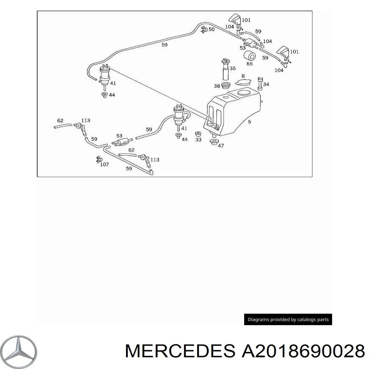  Mercedes A2018690028 precio, desde 83,19 EUR