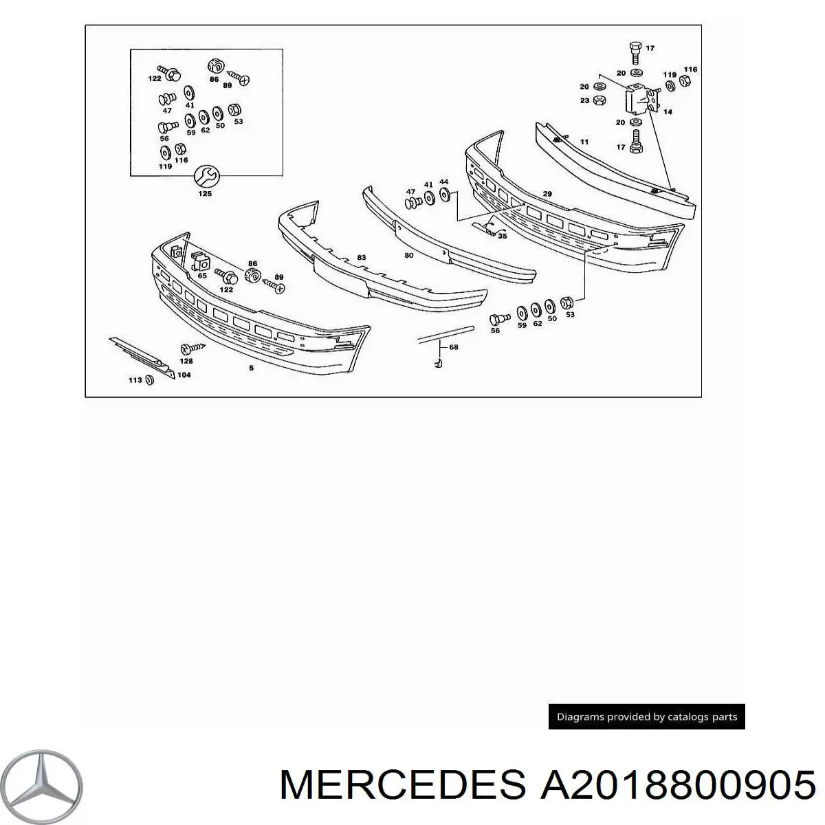 A2018800905 Mercedes